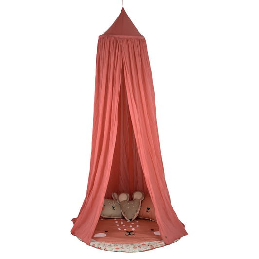 DECORATIVE CEILING MOSQUITO NETTING PINK H 2.5m