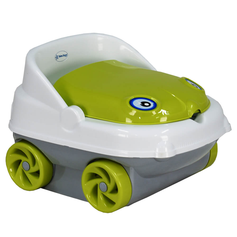 SON SON SEAT MUSICAL CAR GREEN