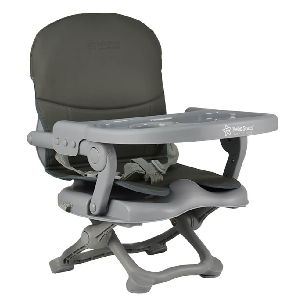 BOOSTER TASTY GRAY TRAVEL DINING CHAIR