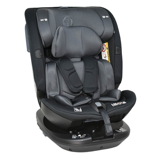 ΚΑΘΙΣΜΑ ΑΥΤΟΚΙΝΗΤΟΥ IMOLA ISOFIX I-SIZE 360° ΜΑΥΡΟ