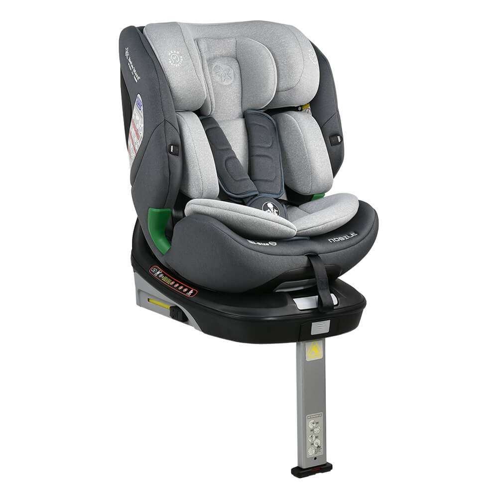 CAR SEAT NOBILE I-SIZE 360° 40-150cm GRAY ICE